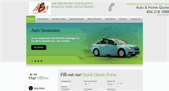 Desktop Screenshot of abcbrowardins.com